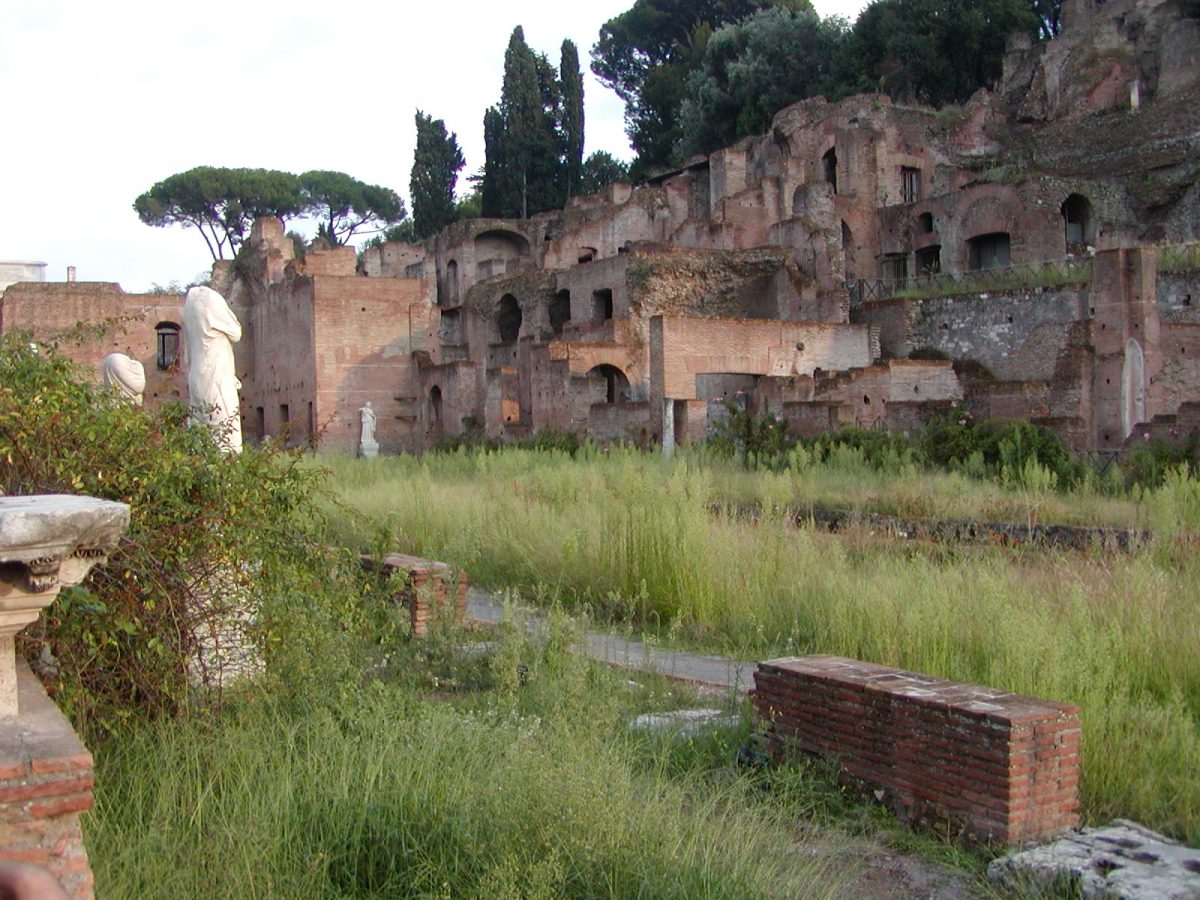 Forum Romanum - The house of the Vestal virgins
