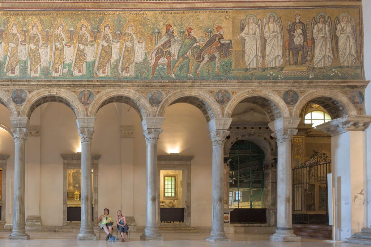 Mosaic of the Three Magi in Sant'Apollonare Nuova