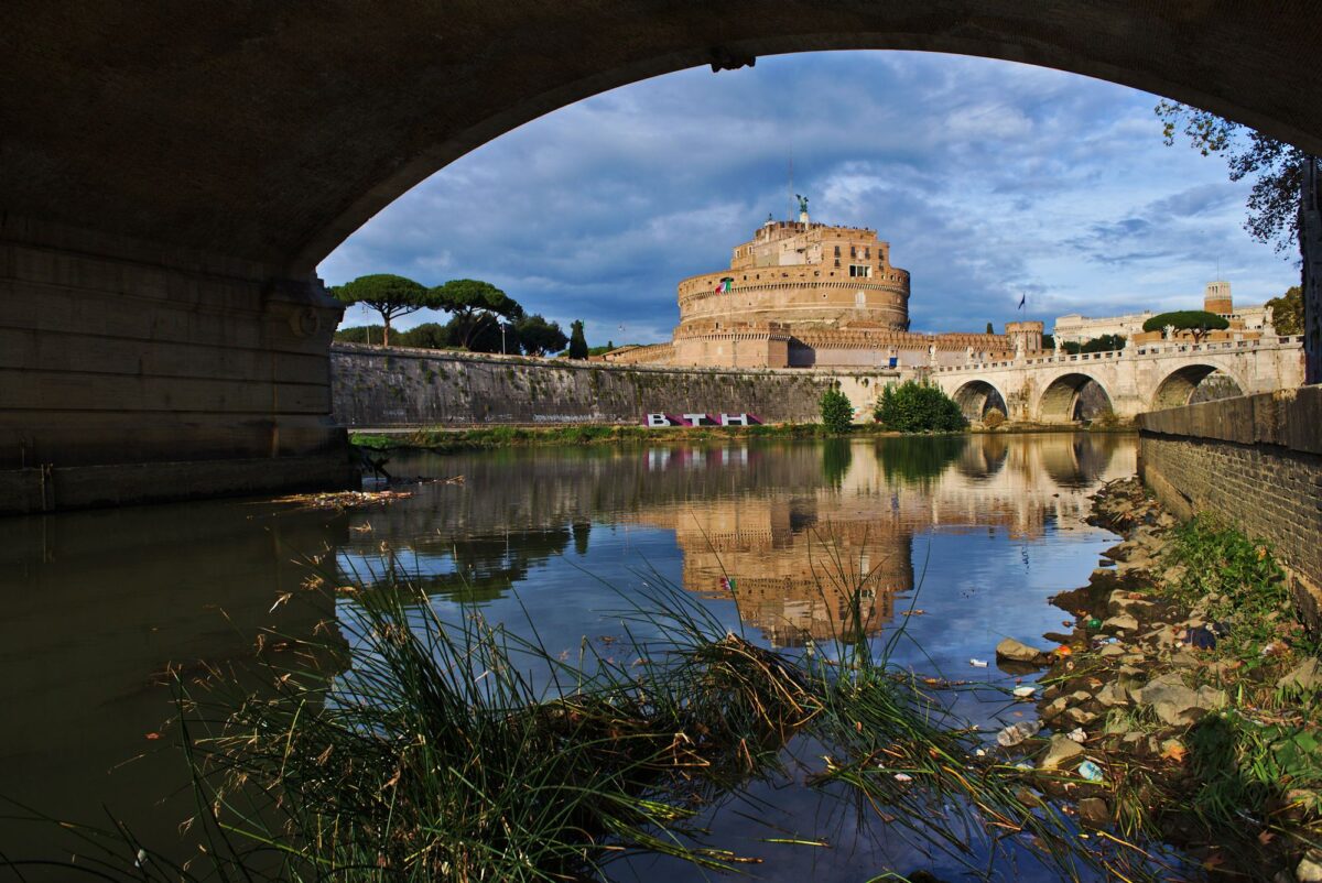 Castel'Sant Angelo and the Tiber River