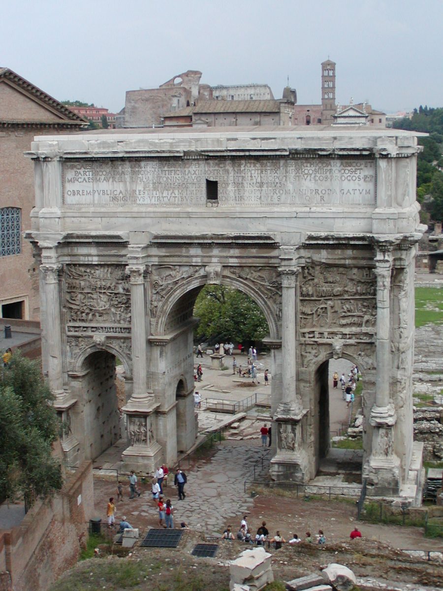 The Arch of Septimius Severus