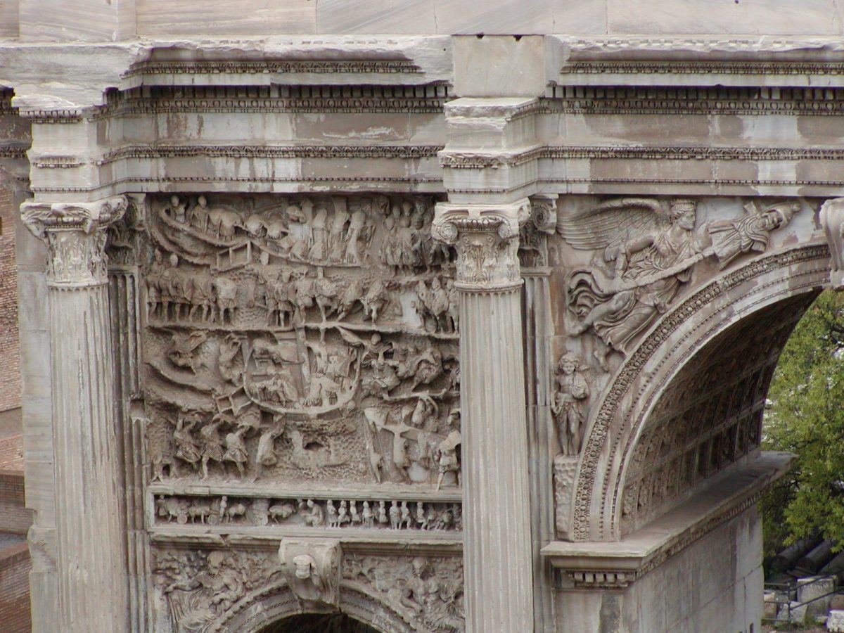 Arch of Septimius Severus - War against the Parthians