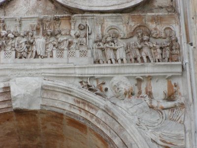 Arch of Constantine - Main frieze, north side, left