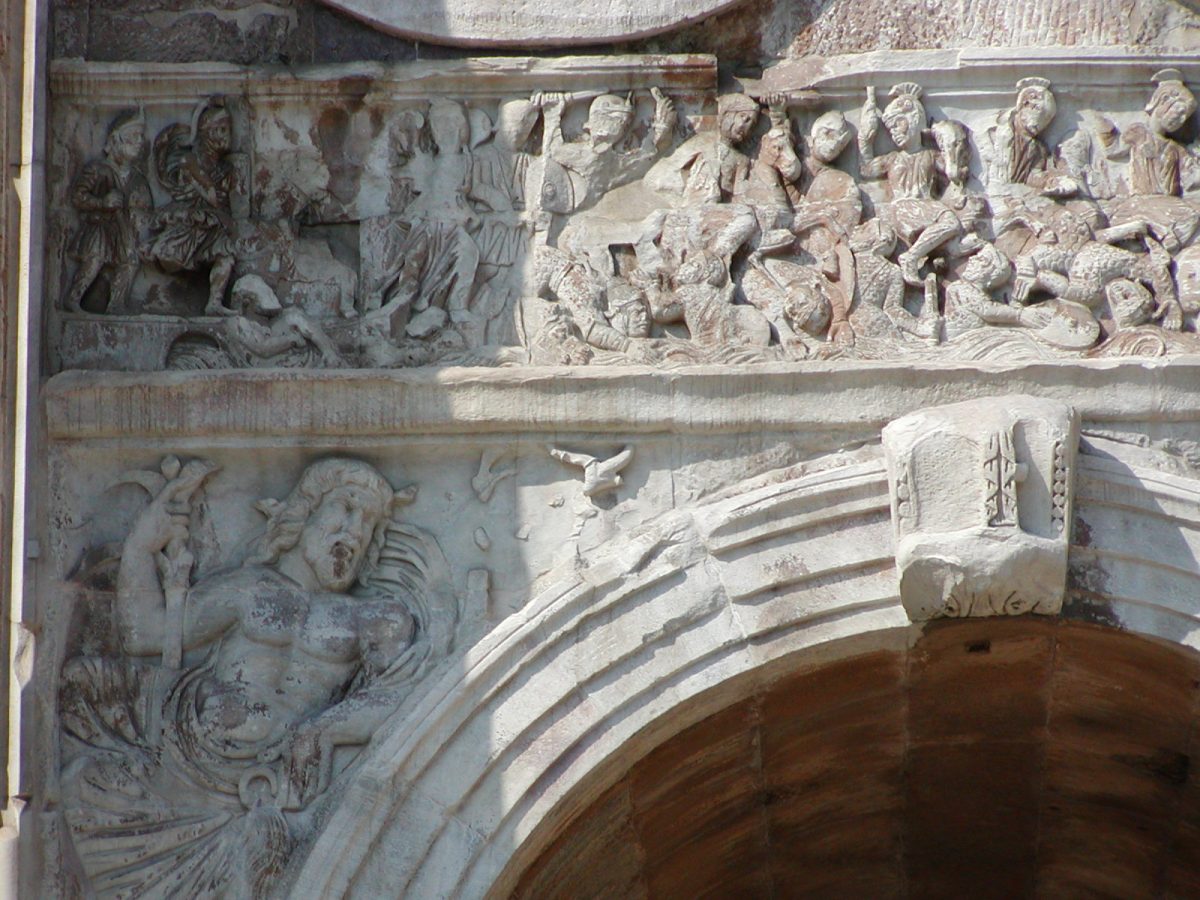 Arch of Constantine - main frieze, south side, right