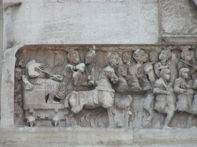 Arch of Constantine - Main frieze, east side