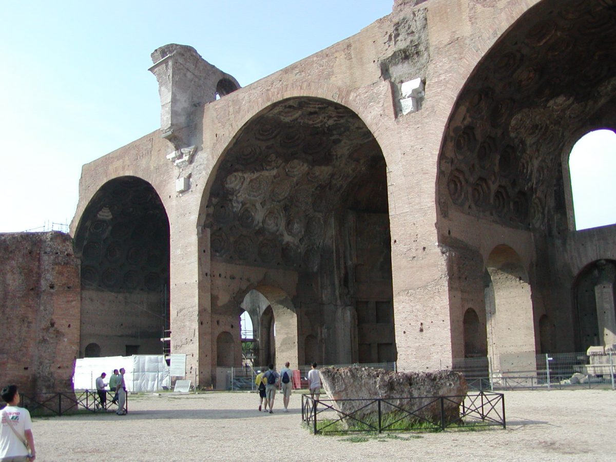 Forum Romanum - The Basilica of Maxentius