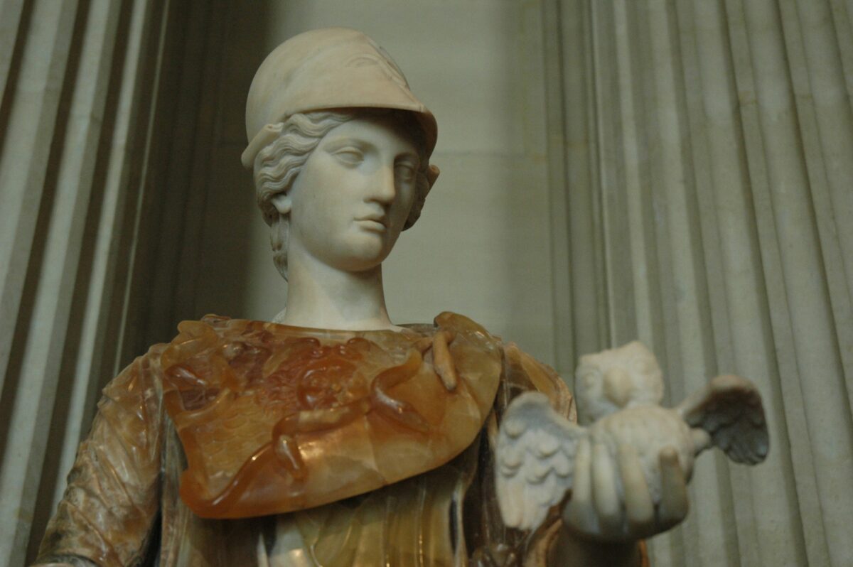 Minerva at the Louvre