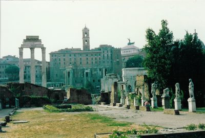 Forum Romanum - The house of the Vestal virgins