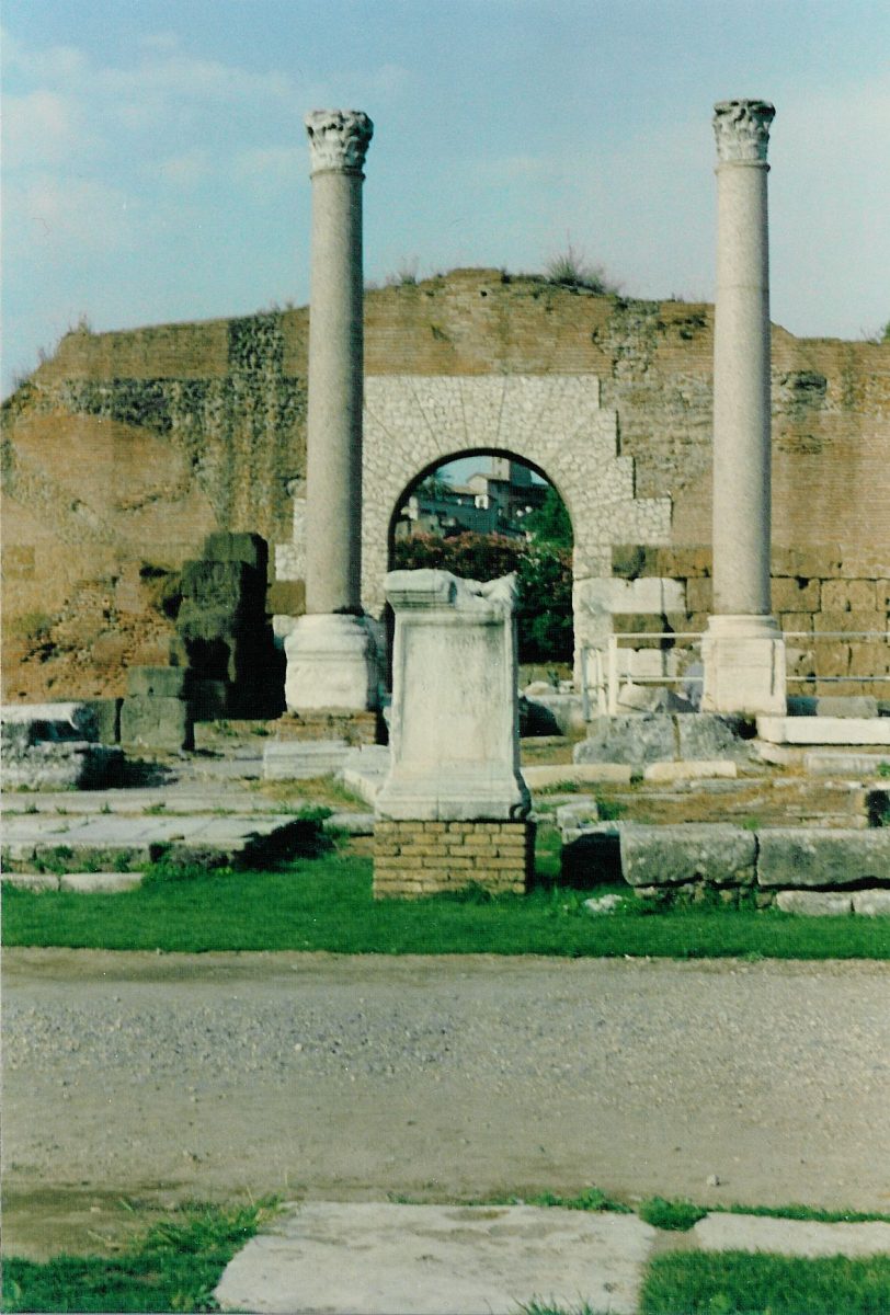 Ruins of the Basilica Aemilia